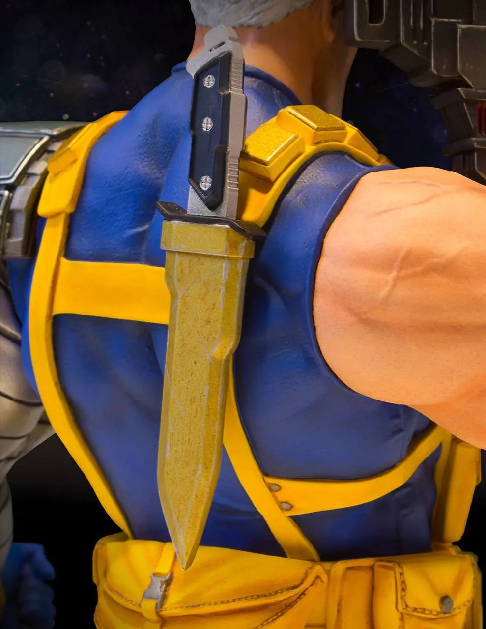 Marvel 1/6 Cable mellszobor figura 24 cm termékfotó
