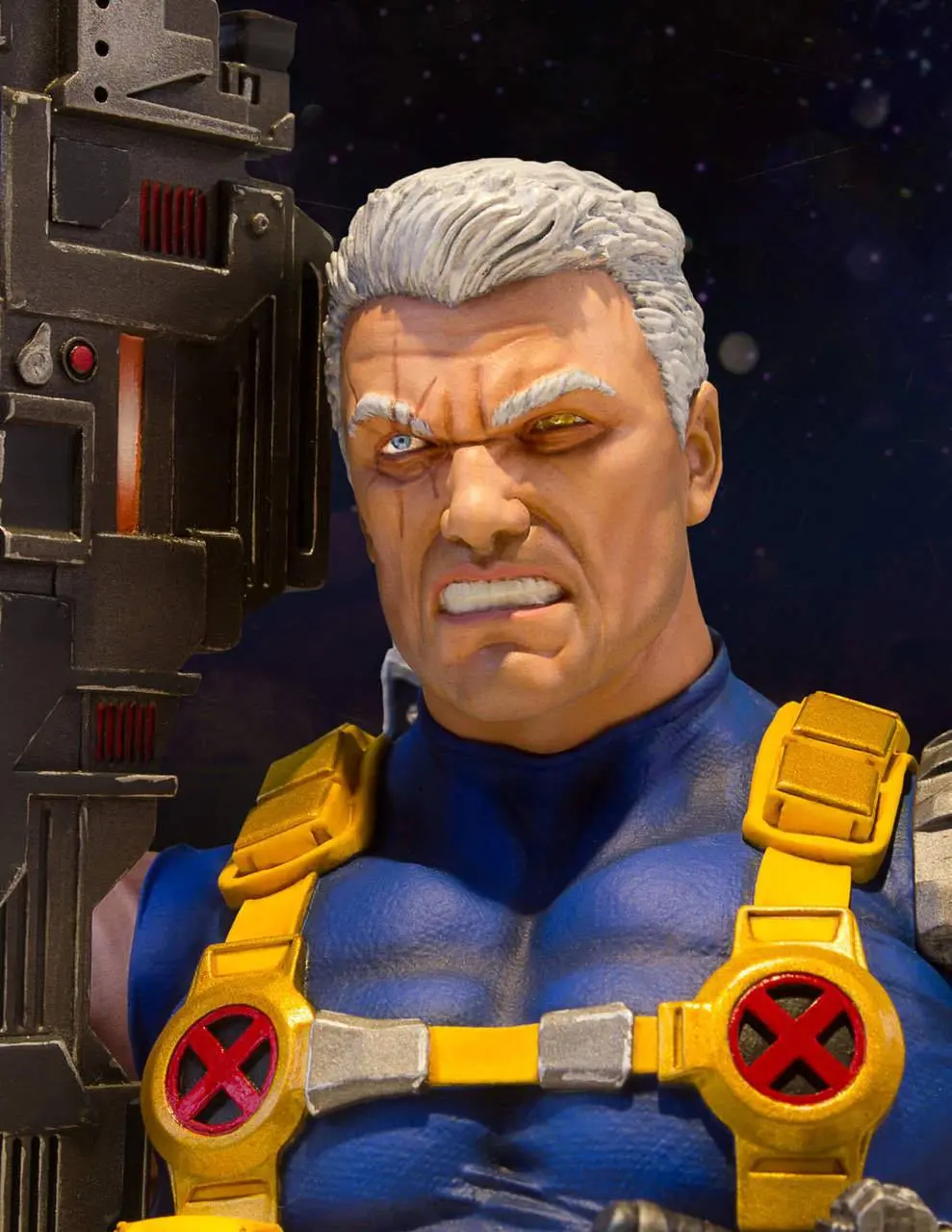 Marvel 1/6 Cable mellszobor figura 24 cm termékfotó