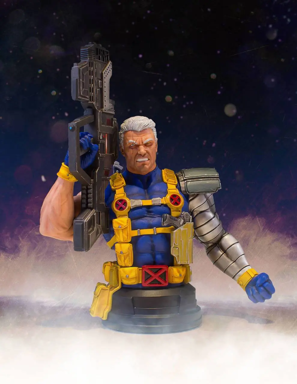 Marvel 1/6 Cable mellszobor figura 24 cm termékfotó