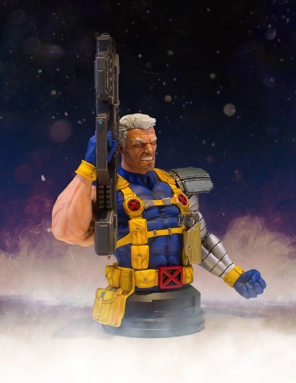 Marvel 1/6 Cable mellszobor figura 24 cm termékfotó