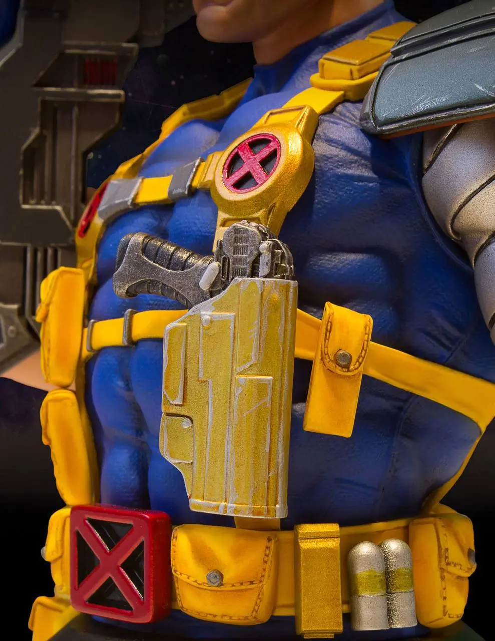 Marvel 1/6 Cable mellszobor figura 24 cm termékfotó