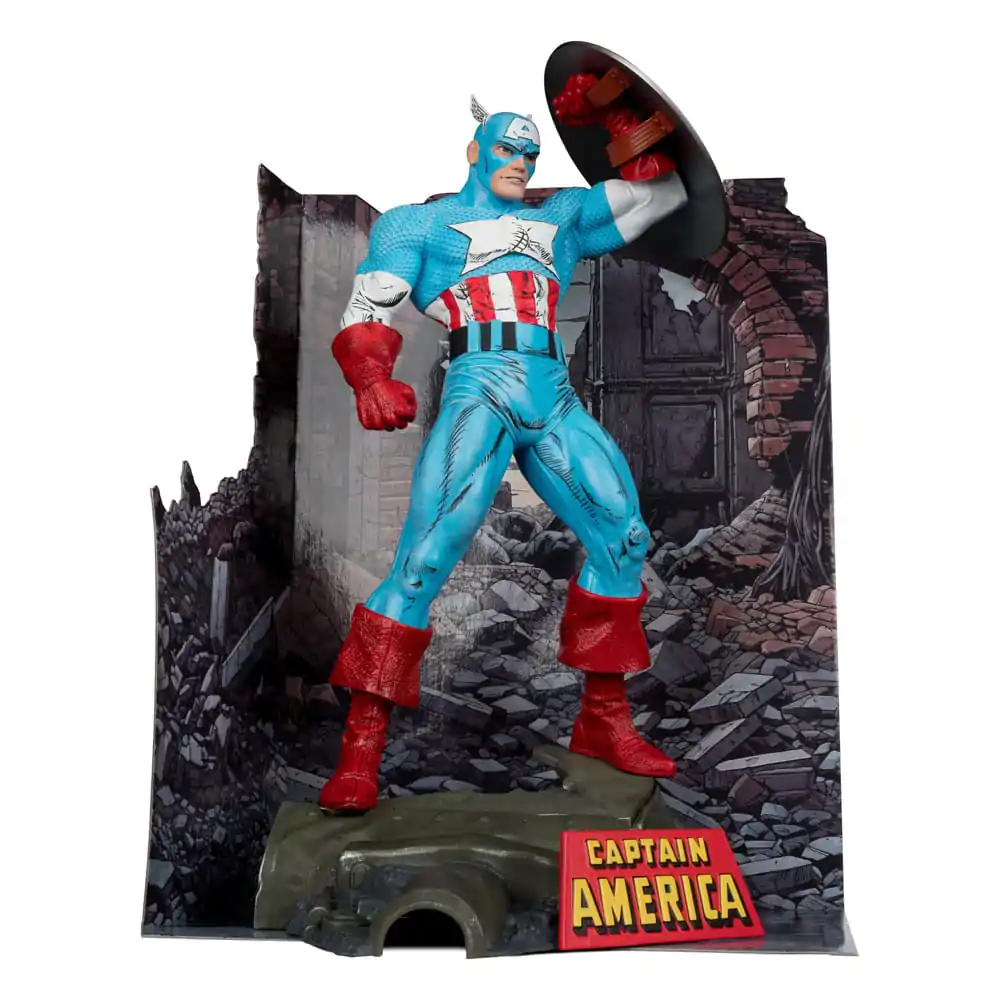 Marvel PVC Statue 1/6 Captain America (The Amazing Spider-Man #323) 28 cm termékfotó