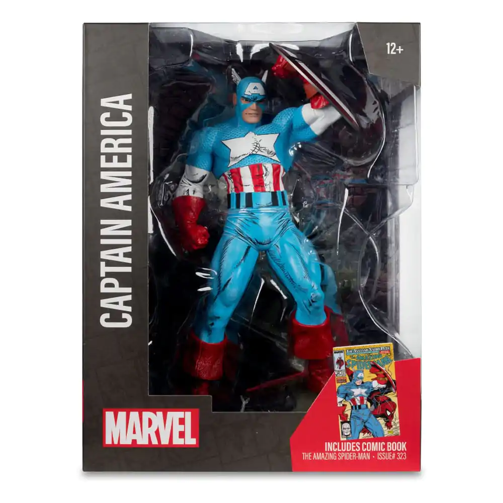 Marvel PVC Statue 1/6 Captain America (The Amazing Spider-Man #323) 28 cm termékfotó