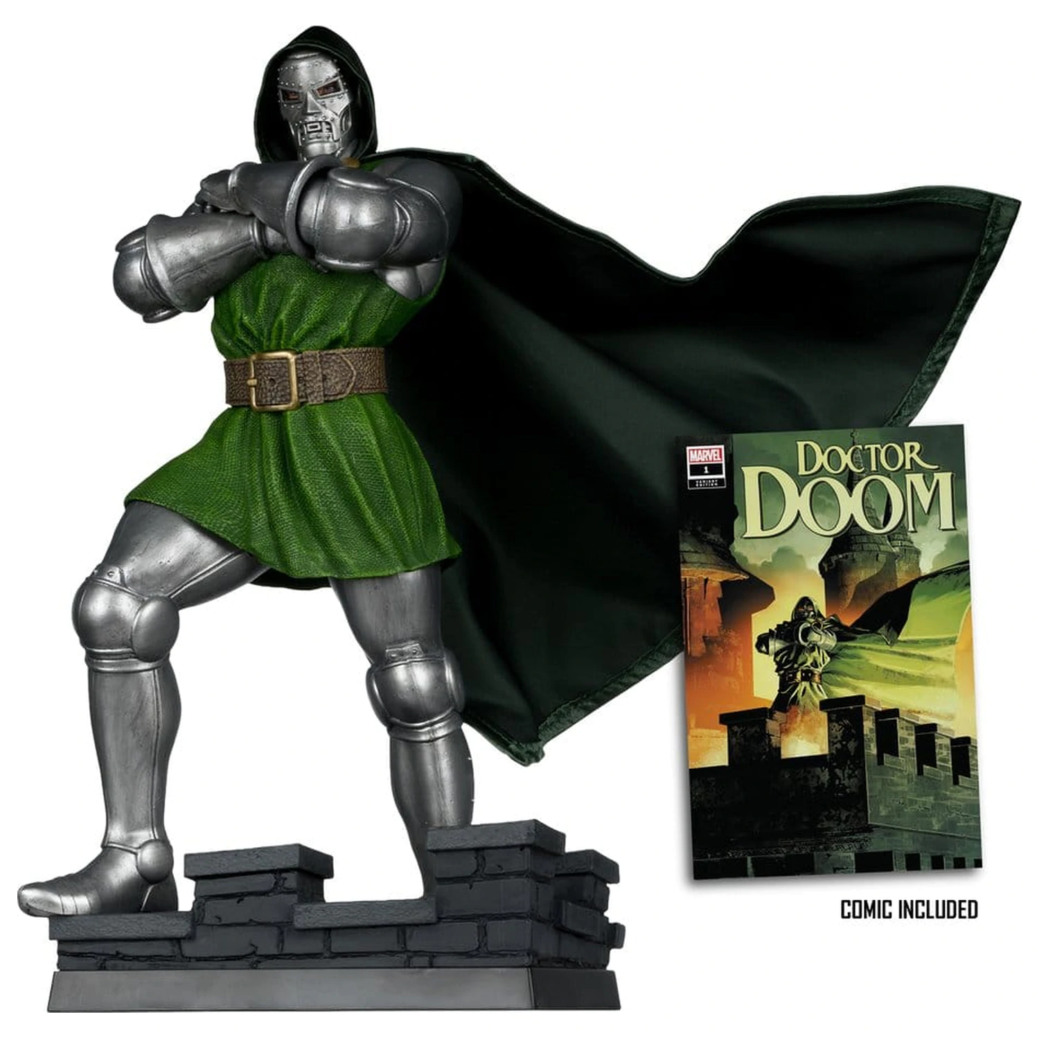 Marvel 1/6 Doctor Doom (Doctor Doom #1) szobor figura 28 cm termékfotó