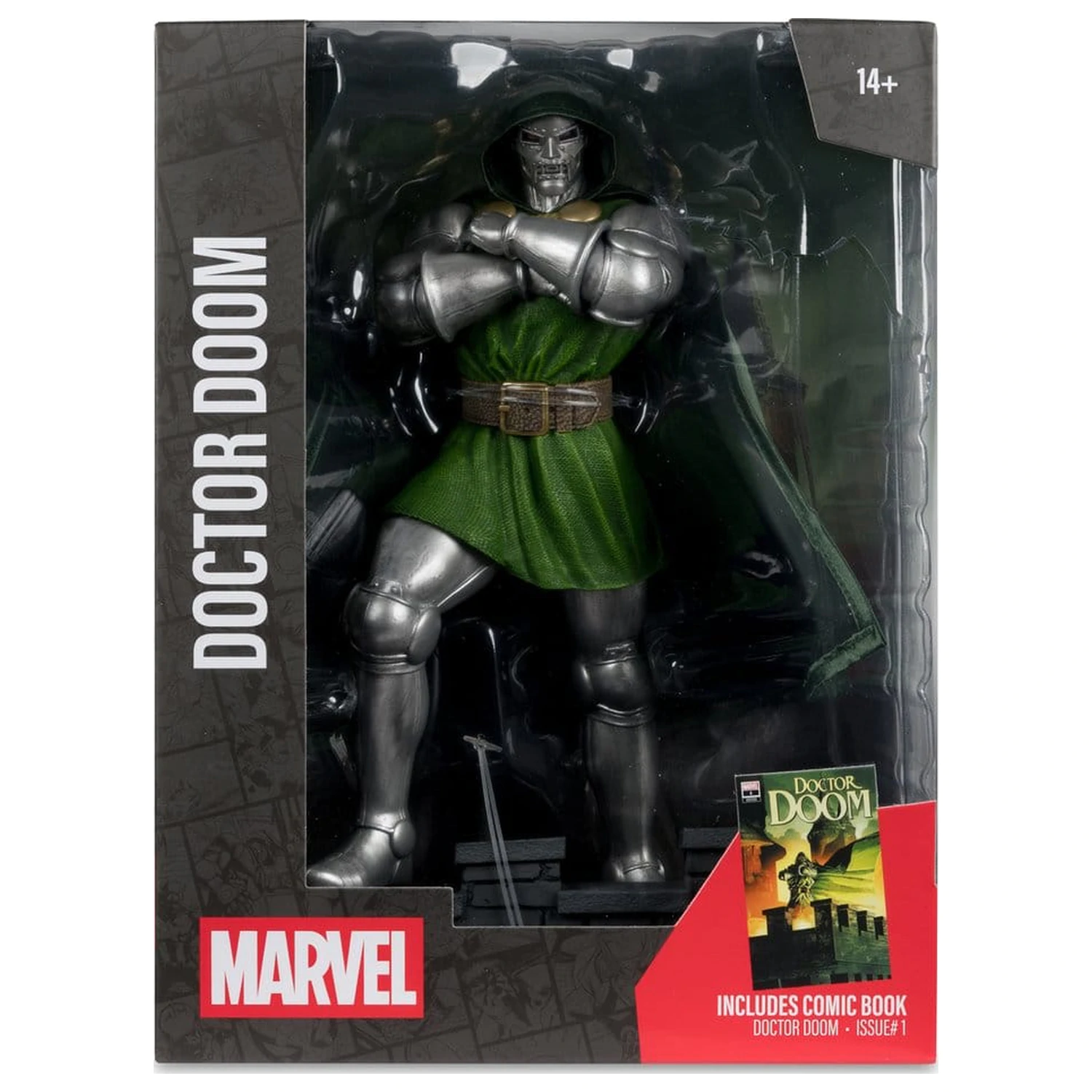 Marvel 1/6 Doctor Doom (Doctor Doom #1) szobor figura 28 cm termékfotó