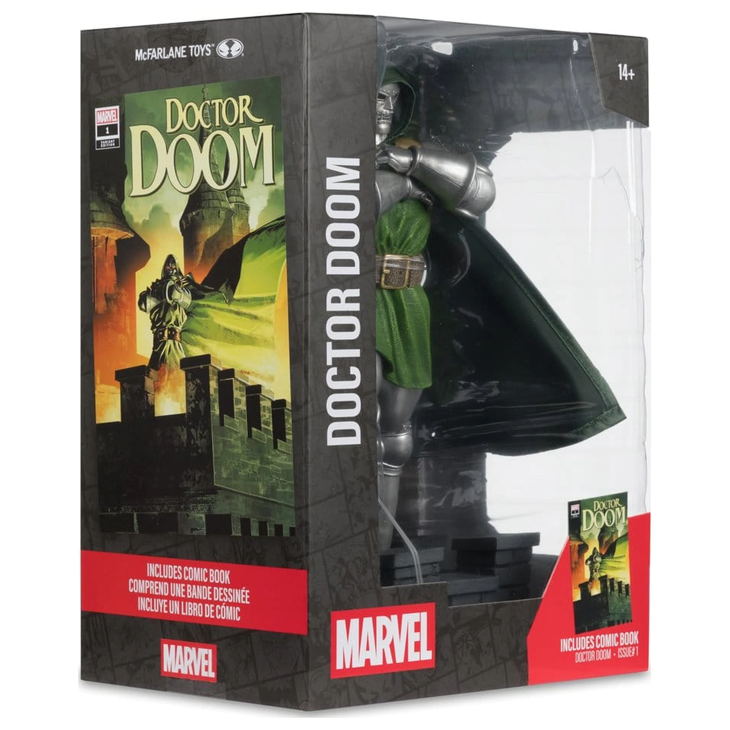 Marvel 1/6 Doctor Doom (Doctor Doom #1) szobor figura 28 cm termékfotó