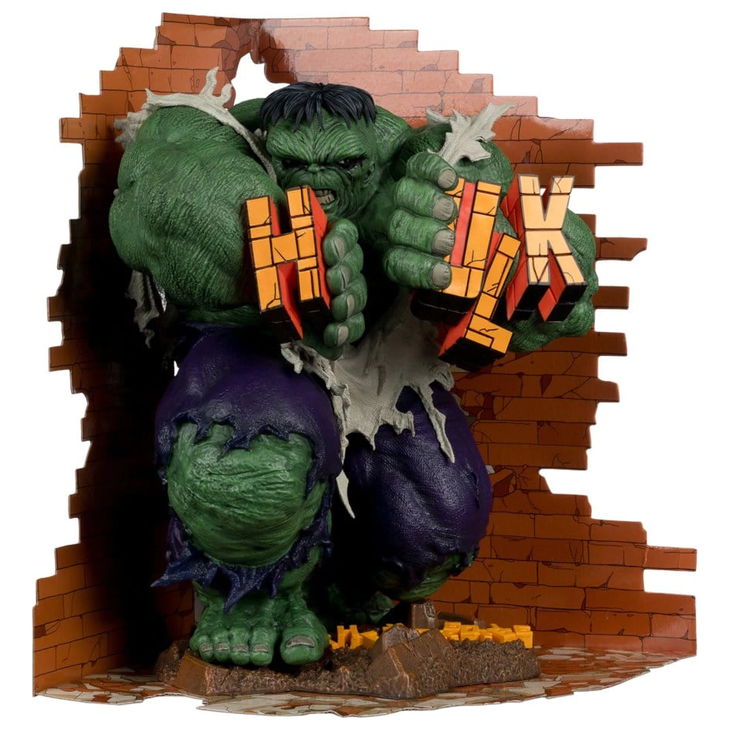 Marvel 1/6 Hulk (The Incredible Hulk #345) (Gold Label) PVC szobor figura  termékfotó