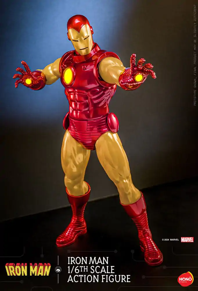 Marvel 1/6 Iron Man akciófigura 32 cm termékfotó