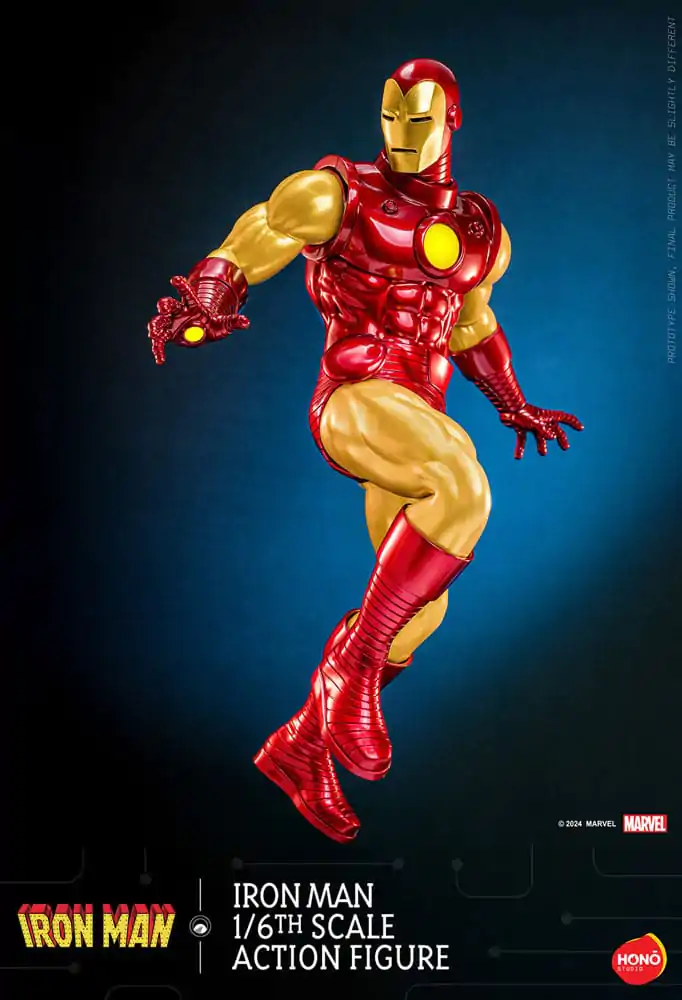 Marvel 1/6 Iron Man akciófigura 32 cm termékfotó