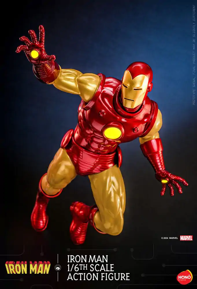 Marvel 1/6 Iron Man akciófigura 32 cm termékfotó