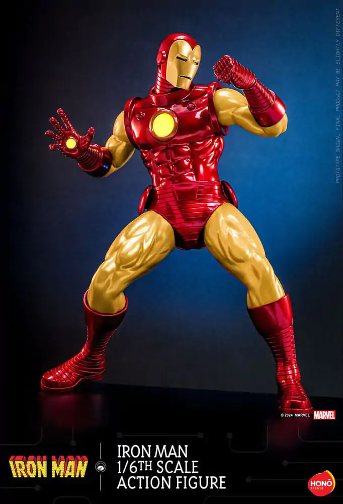 Marvel 1/6 Iron Man akciófigura 32 cm termékfotó