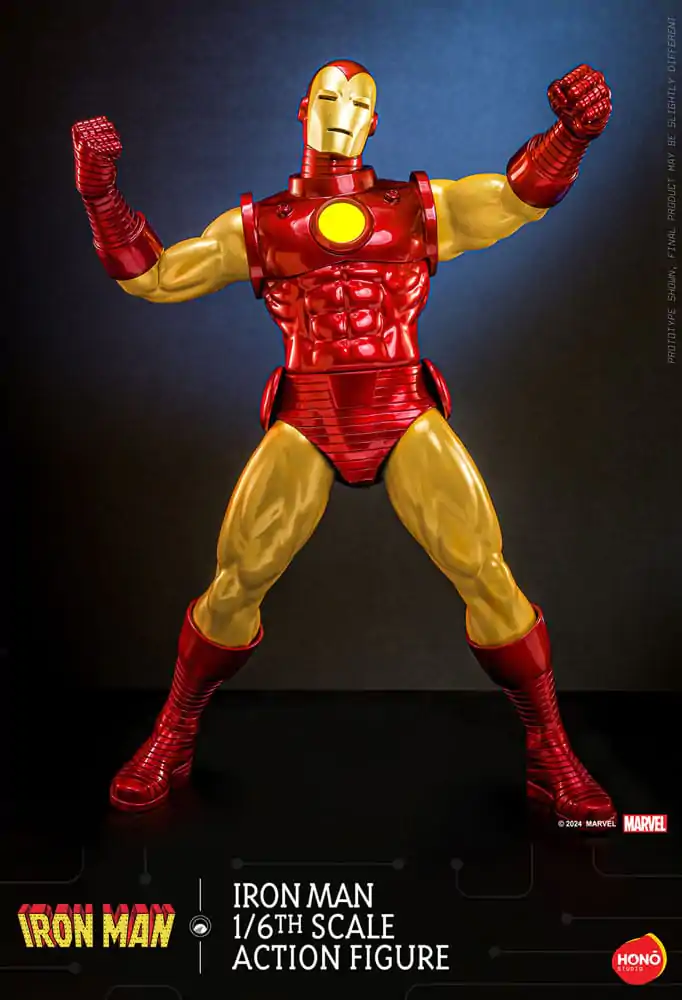 Marvel 1/6 Iron Man akciófigura 32 cm termékfotó