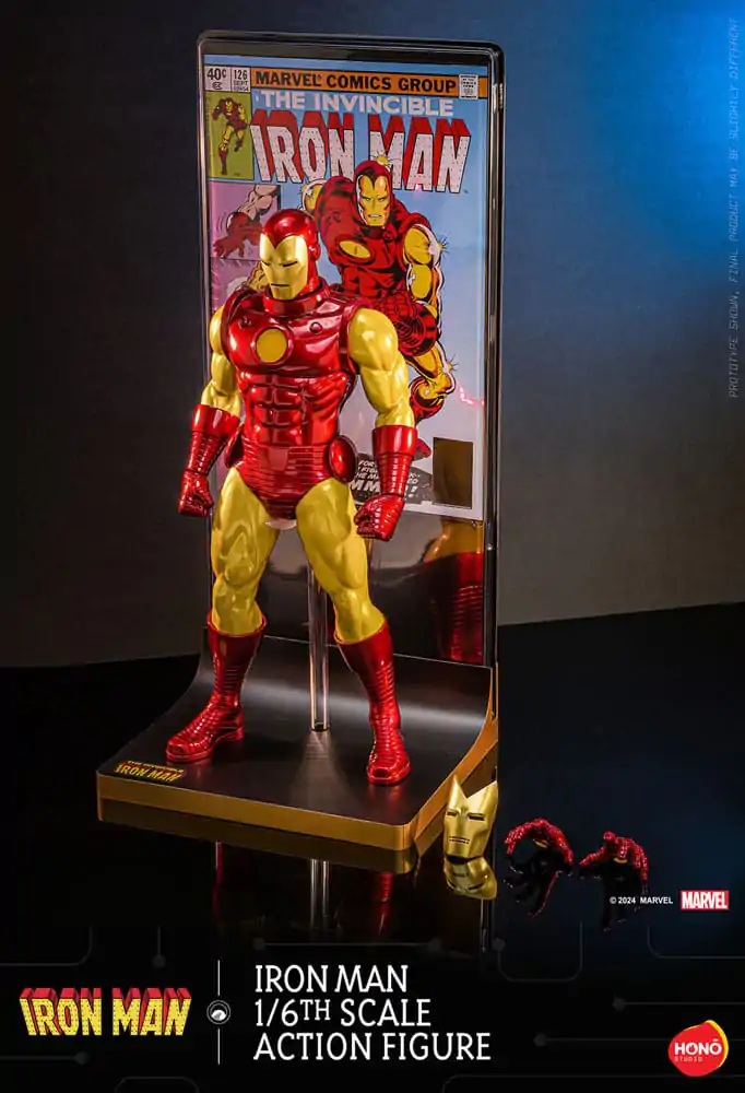 Marvel 1/6 Iron Man akciófigura 32 cm termékfotó