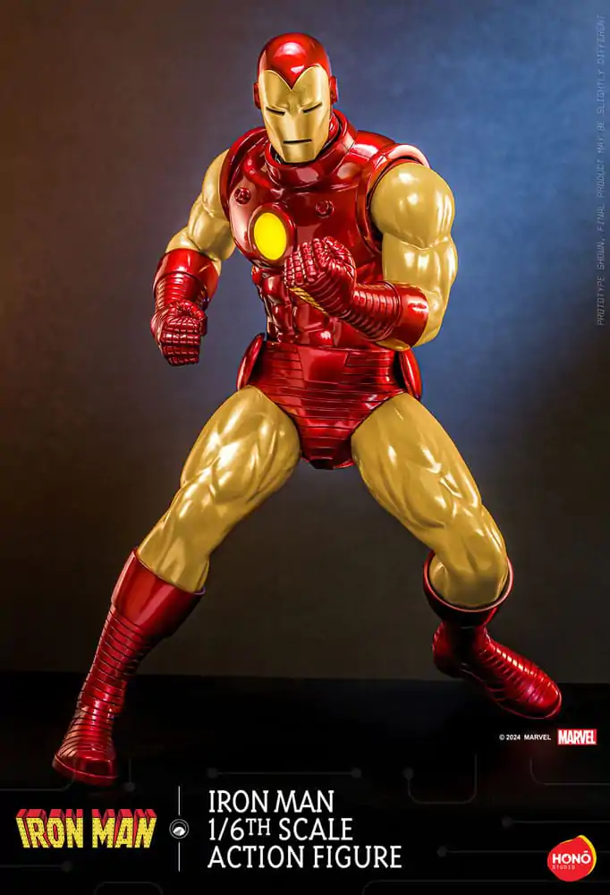 Marvel 1/6 Iron Man akciófigura 32 cm termékfotó