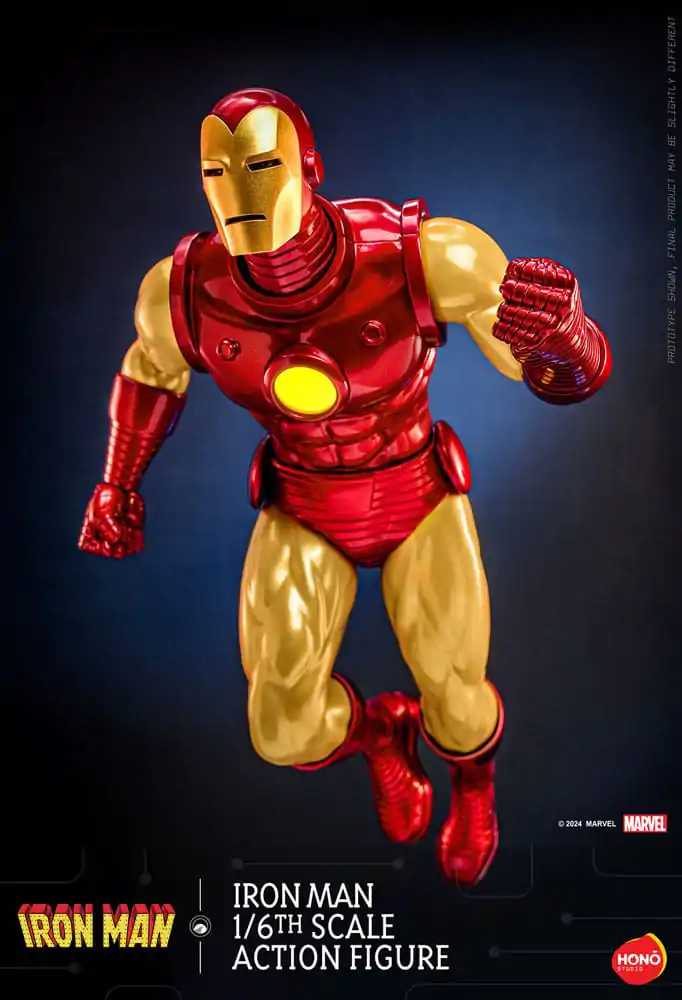 Marvel 1/6 Iron Man akciófigura 32 cm termékfotó