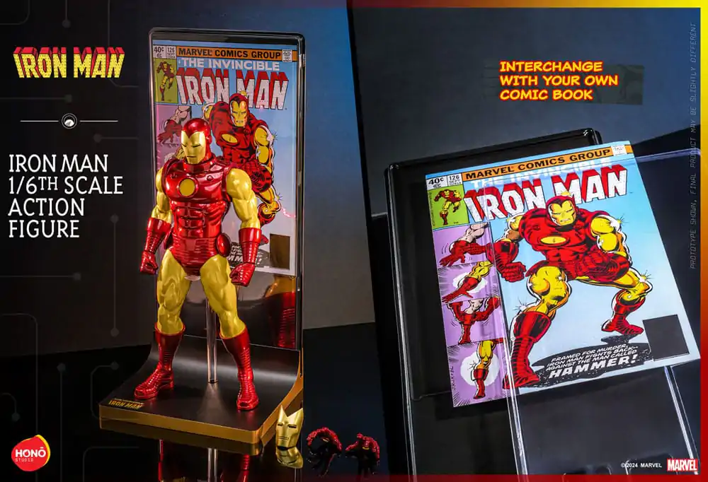 Marvel 1/6 Iron Man akciófigura 32 cm termékfotó