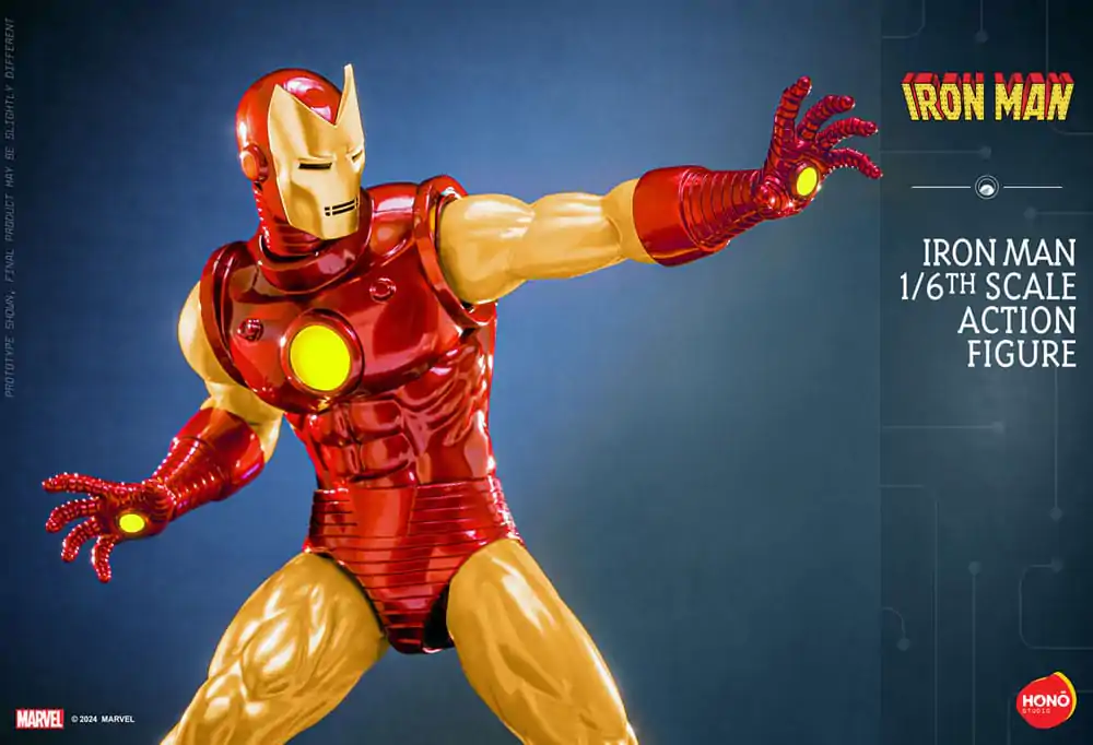 Marvel 1/6 Iron Man akciófigura 32 cm termékfotó