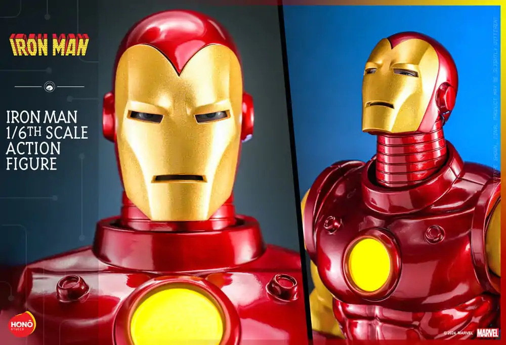 Marvel 1/6 Iron Man akciófigura 32 cm termékfotó