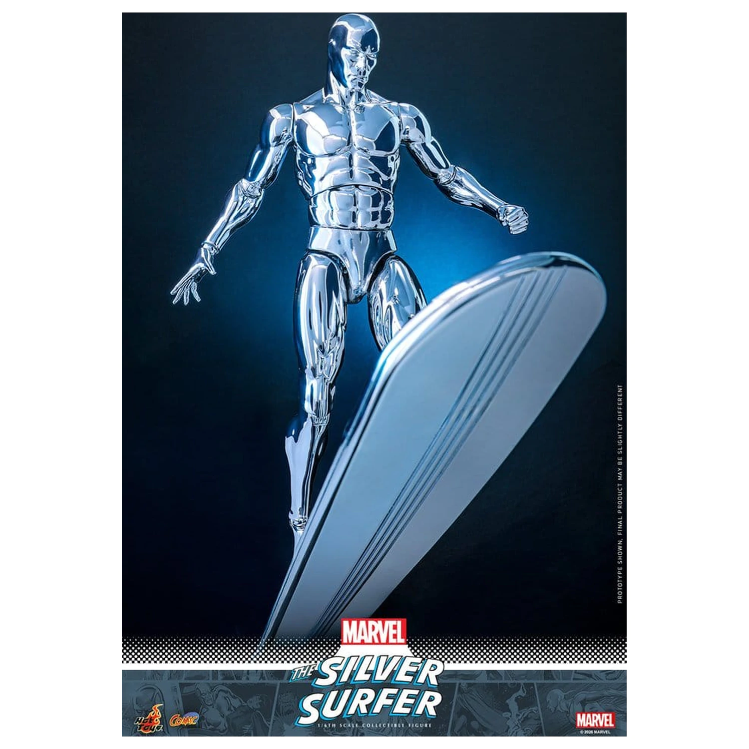 Marvel 1/6 Silver Surfer akciófigura 32 cm termékfotó