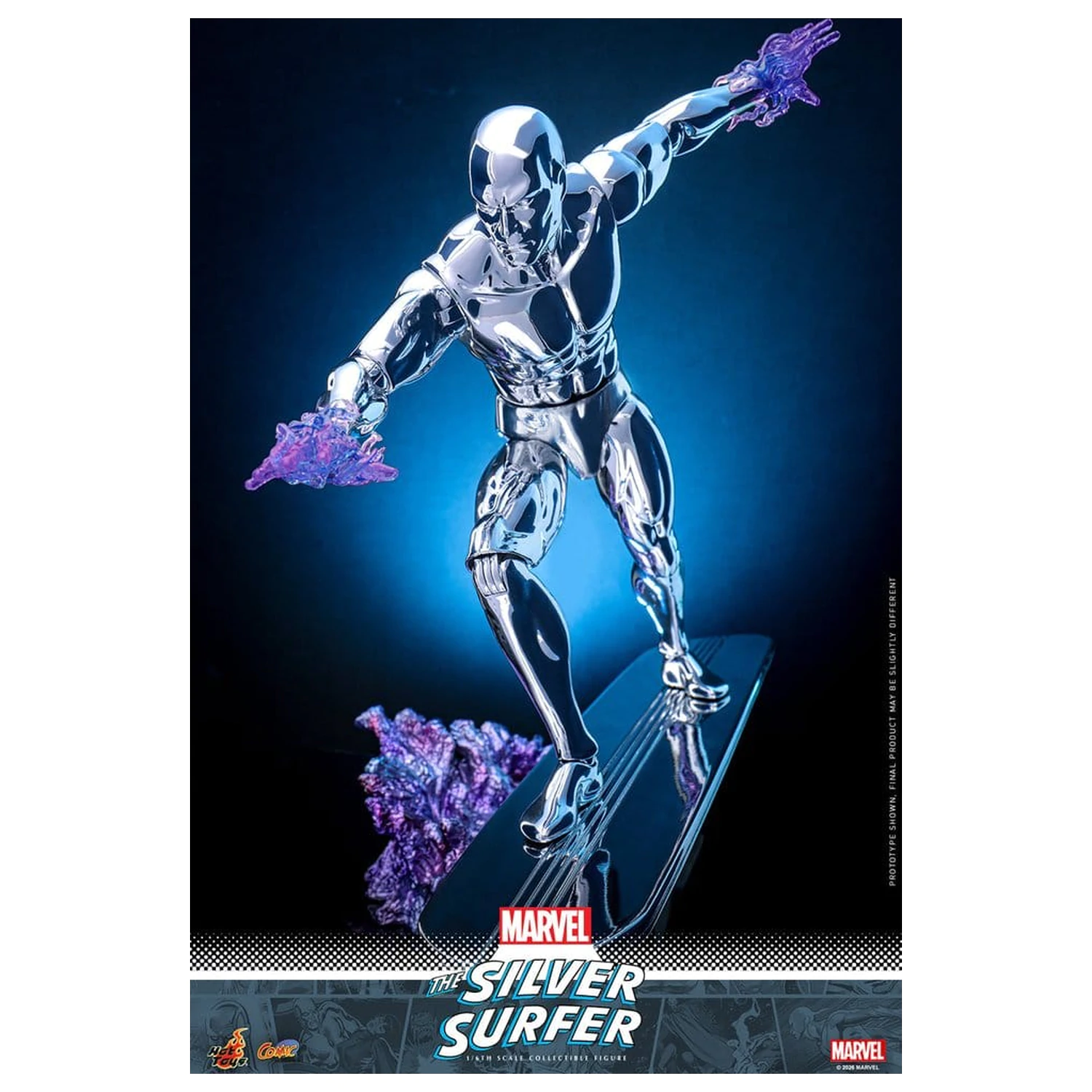 Marvel 1/6 Silver Surfer akciófigura 32 cm termékfotó
