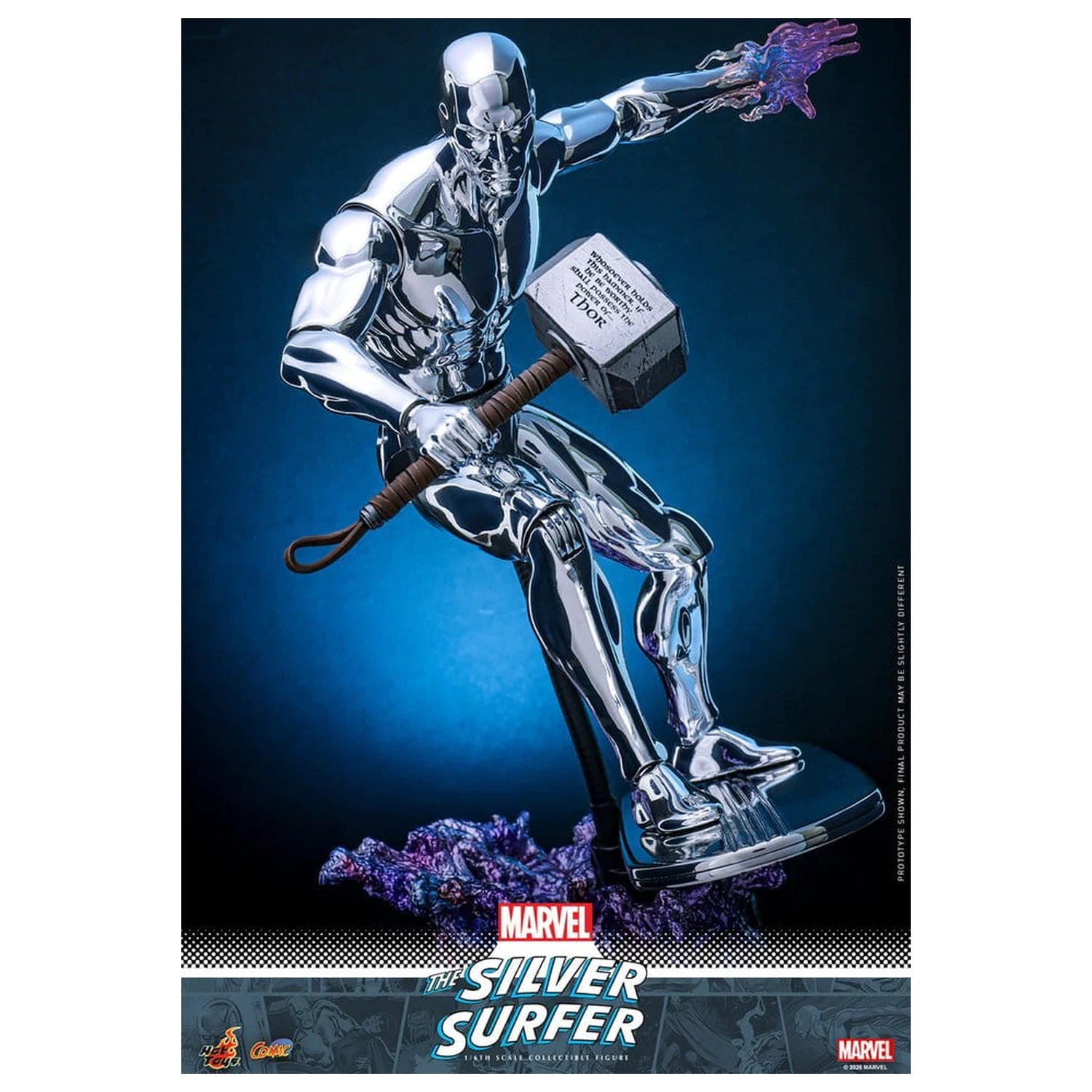Marvel 1/6 Silver Surfer akciófigura 32 cm termékfotó