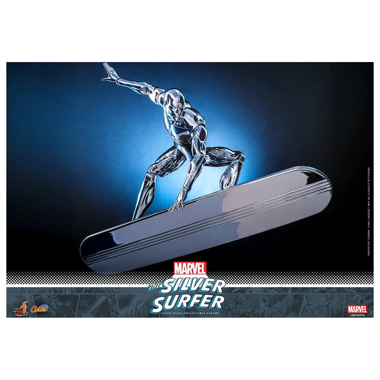 Marvel 1/6 Silver Surfer akciófigura 32 cm termékfotó
