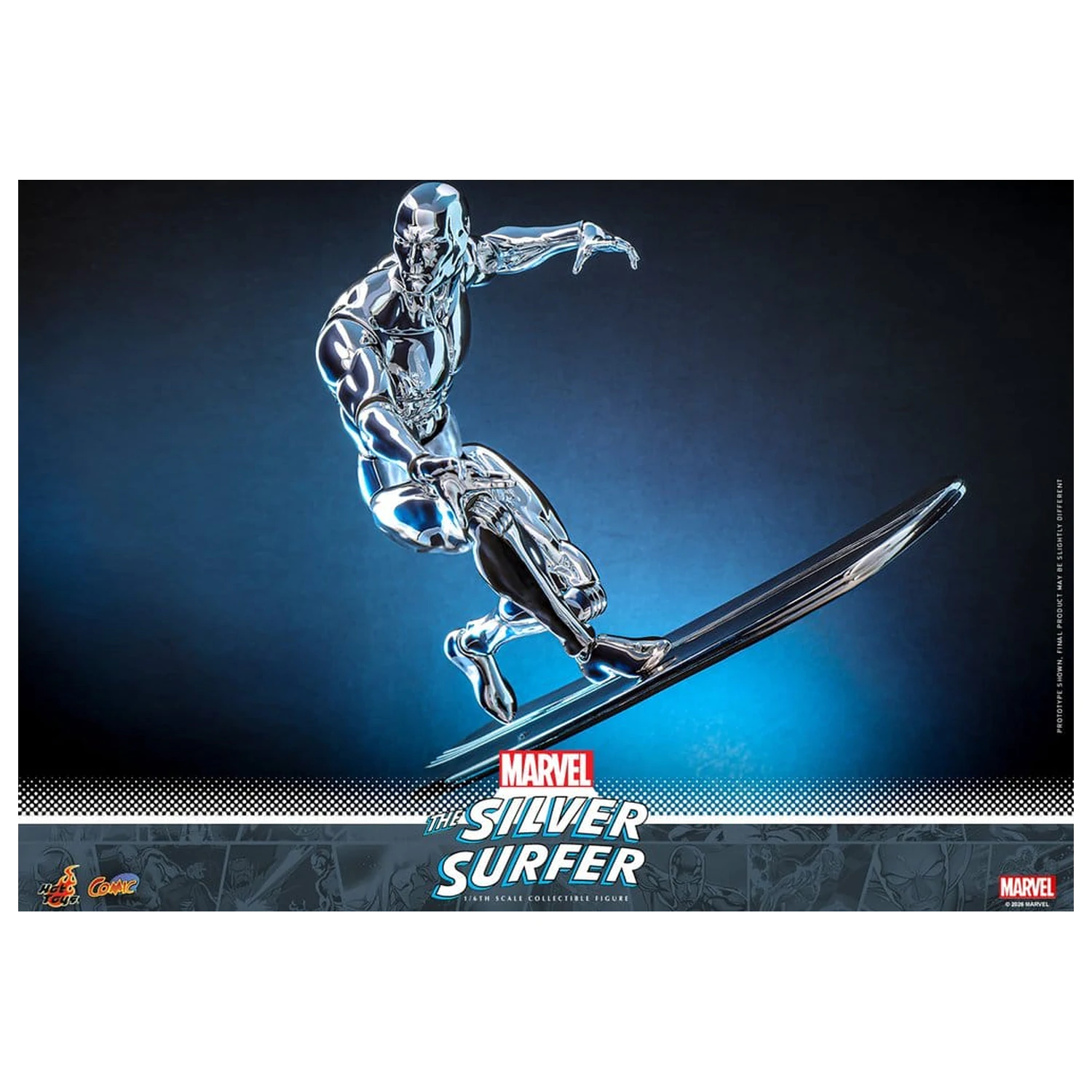 Marvel 1/6 Silver Surfer akciófigura 32 cm termékfotó