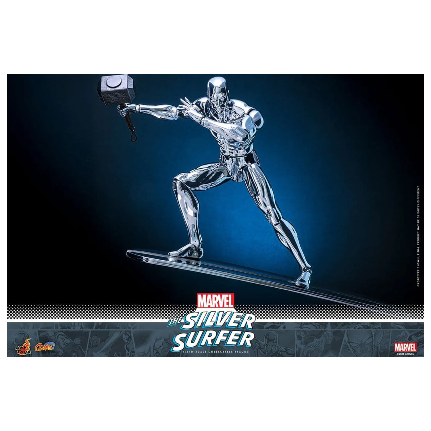 Marvel 1/6 Silver Surfer akciófigura 32 cm termékfotó