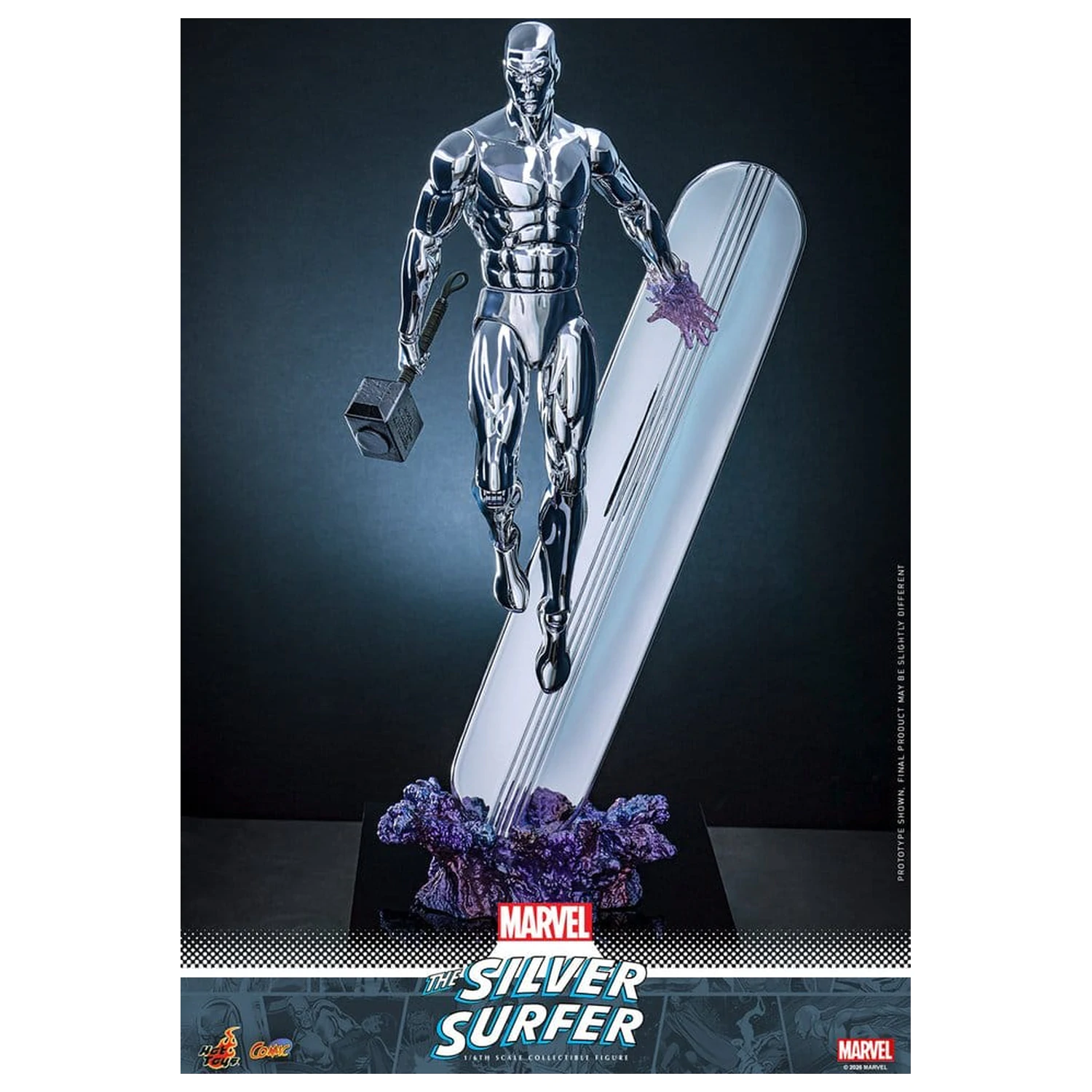 Marvel 1/6 Silver Surfer akciófigura 32 cm termékfotó
