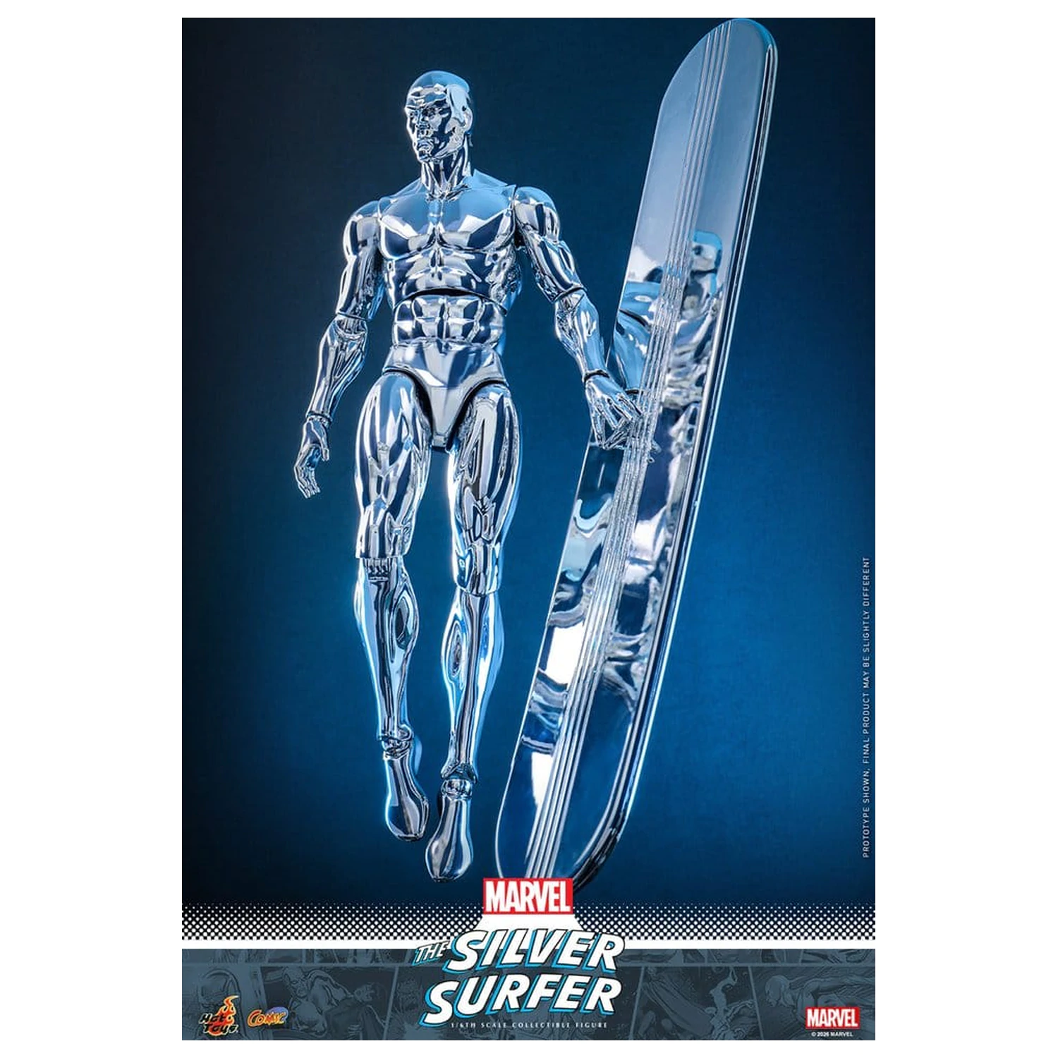 Marvel 1/6 Silver Surfer akciófigura 32 cm termékfotó