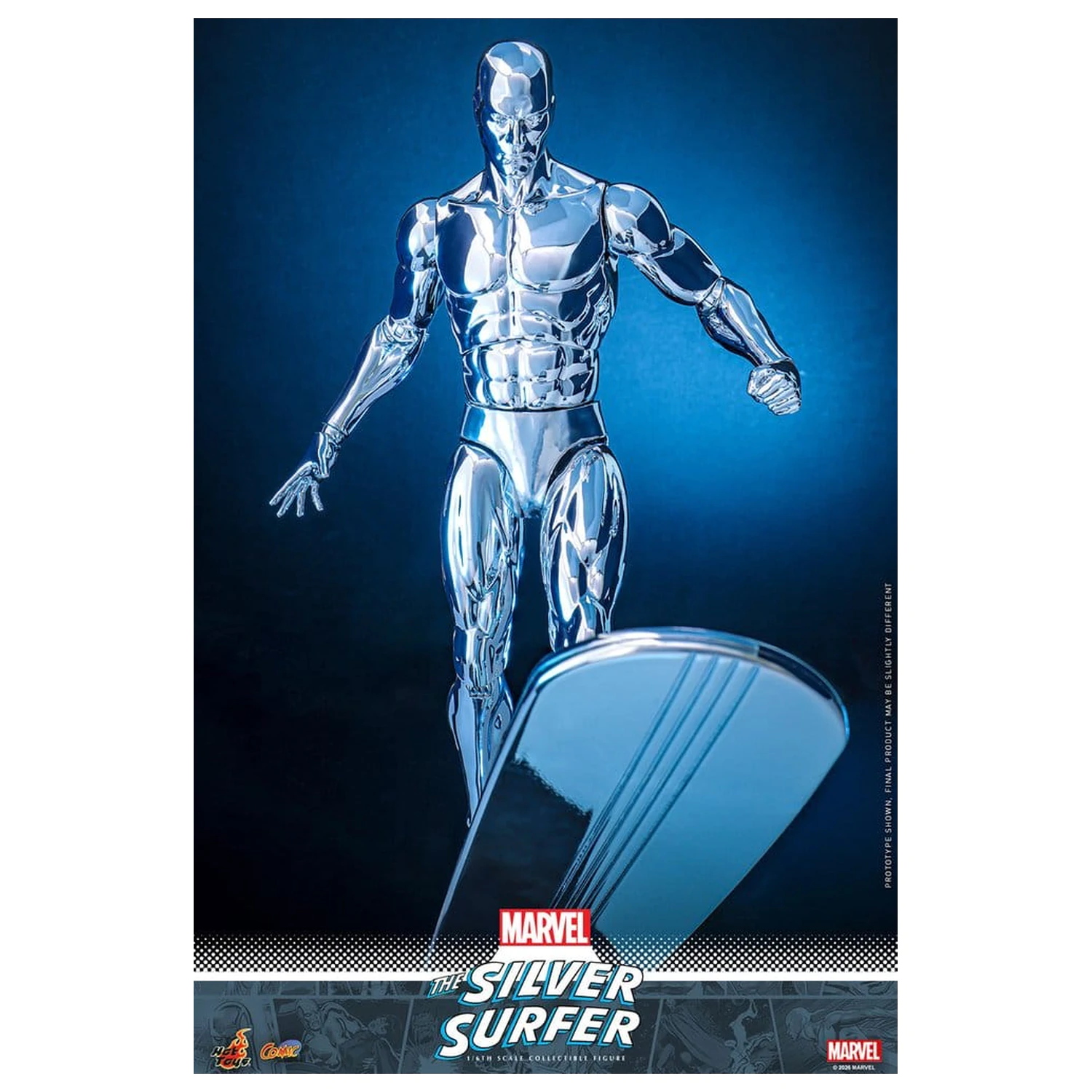Marvel 1/6 Silver Surfer akciófigura 32 cm termékfotó