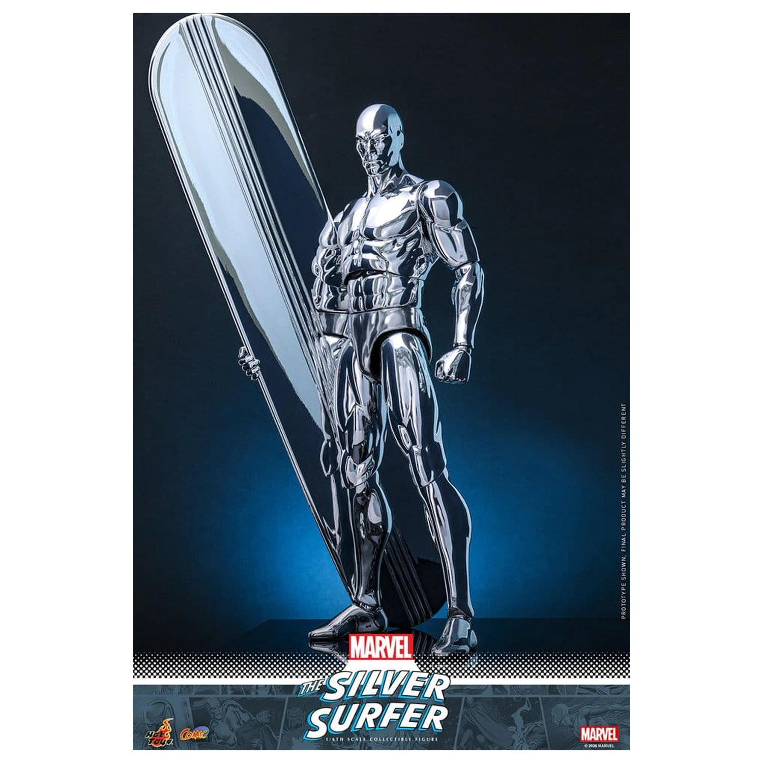 Marvel 1/6 Silver Surfer akciófigura 32 cm termékfotó