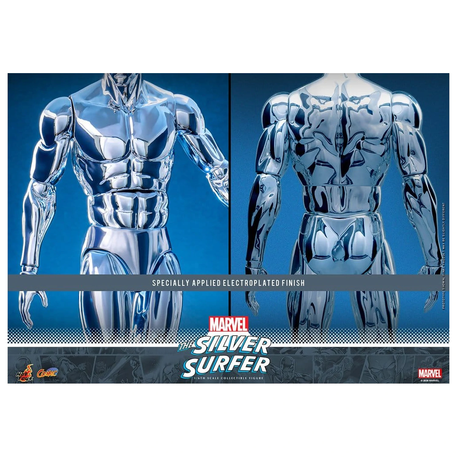 Marvel 1/6 Silver Surfer akciófigura 32 cm termékfotó