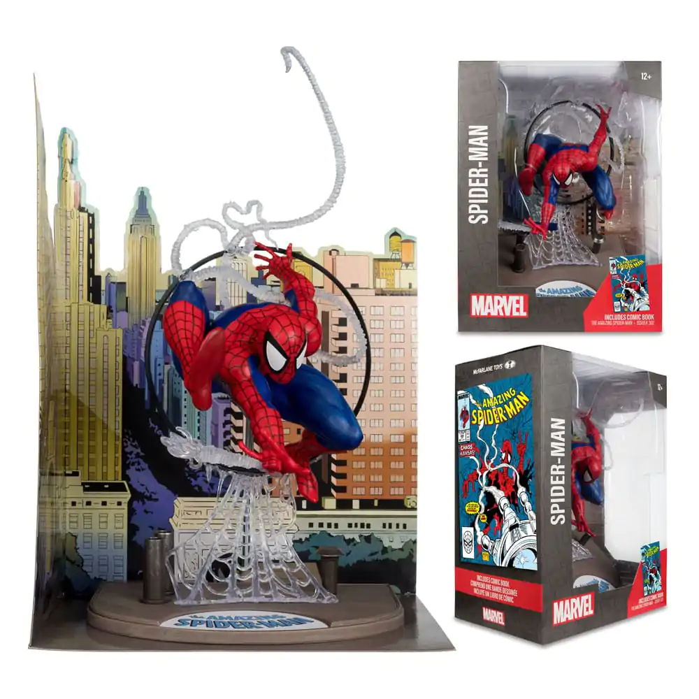 Marvel 1/6 Spider-Man (The Amazing Spider-Man #301) PVC szobor figura 30 cm termékfotó