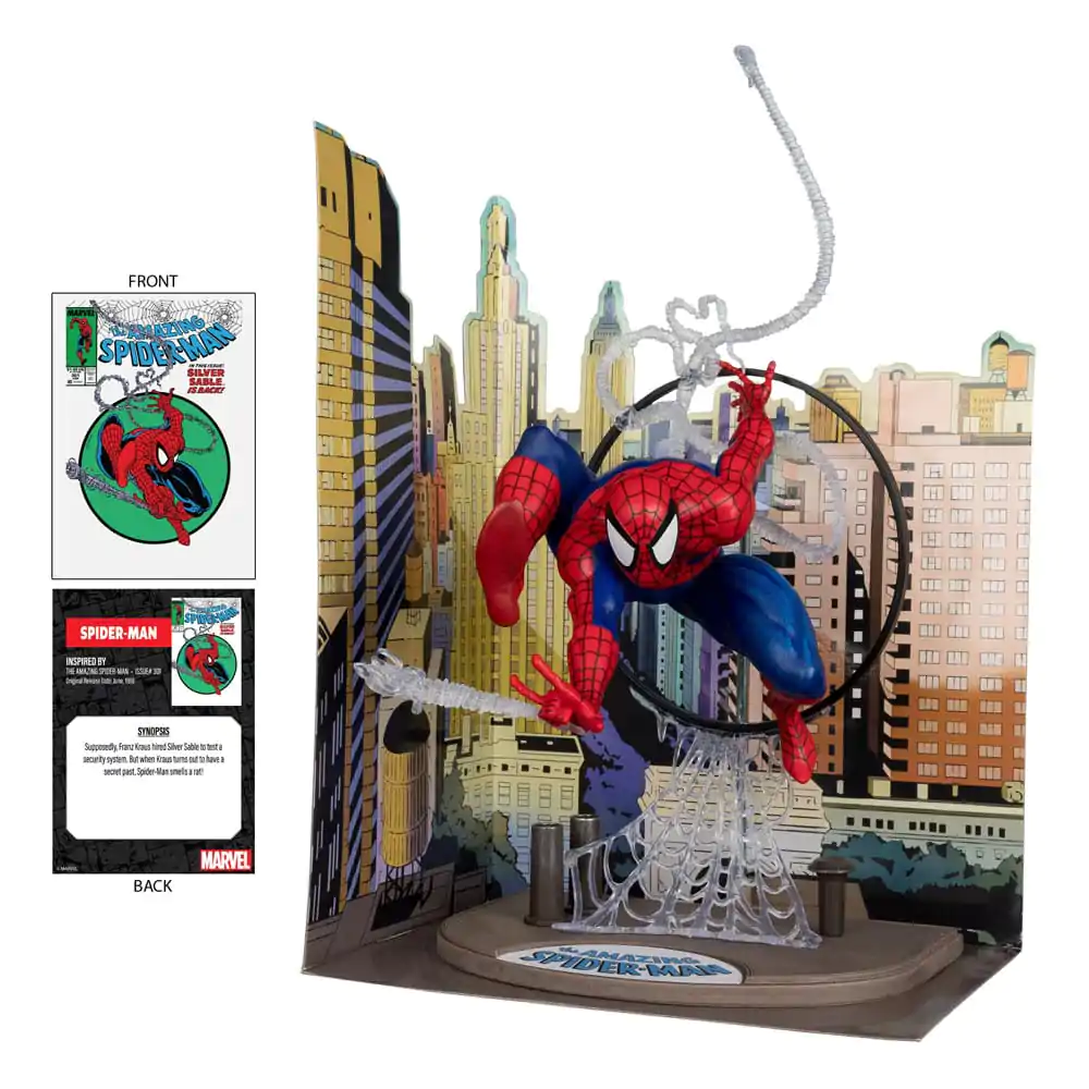 Marvel 1/6 Spider-Man (The Amazing Spider-Man #301) PVC szobor figura 30 cm termékfotó