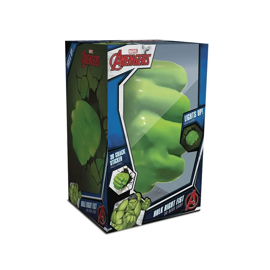 Marvel 3D LED Light Hulk Fist termékfotó