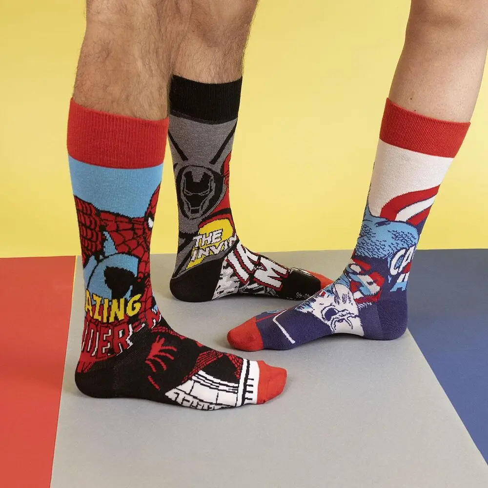 Marvel pack 3 socks termékfotó