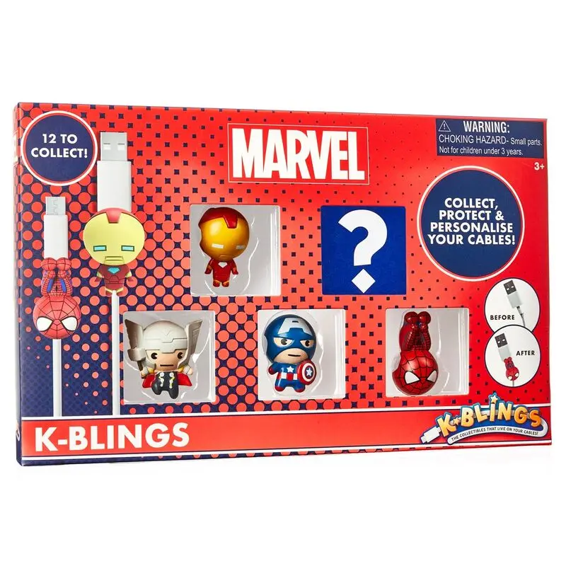 Marvel 5db-os K-Blings figurák termékfotó
