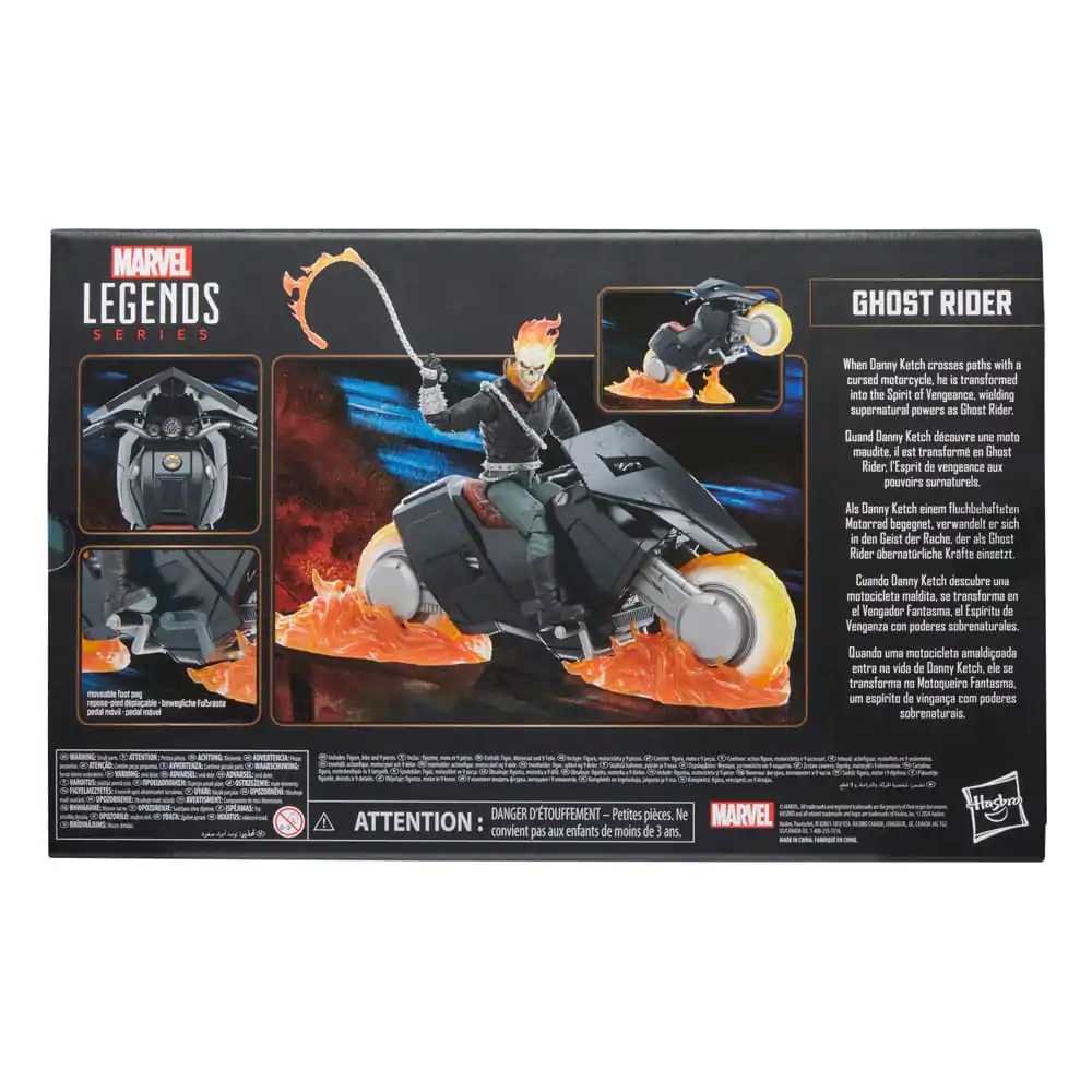 Marvel 85th Anniversary Marvel Legends akciófigura járművel Ghost Rider 15 cm termékfotó