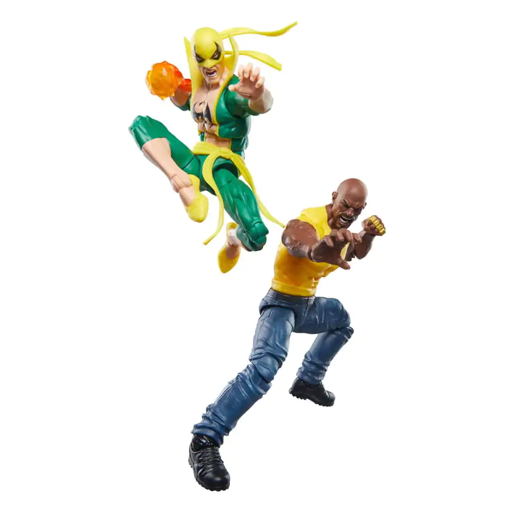 Marvel 85th Anniversary Marvel Legends Iron Fist & Luke Cage 2 db-os akciófigura csomag 15 cm termékfotó