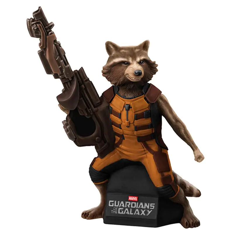 Marvel A galaxis örzői Rocket Raccoon Bust Bank figura termékfotó