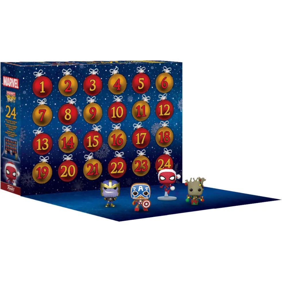 Marvel Pocket POP! Adventskalender Marvel Holiday termékfotó