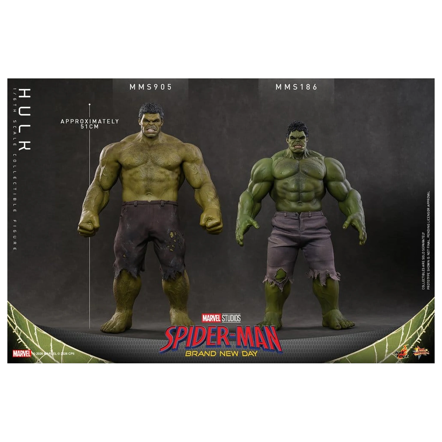 Marvel akciófigura 1/6 Hulk 51 cm termékfotó