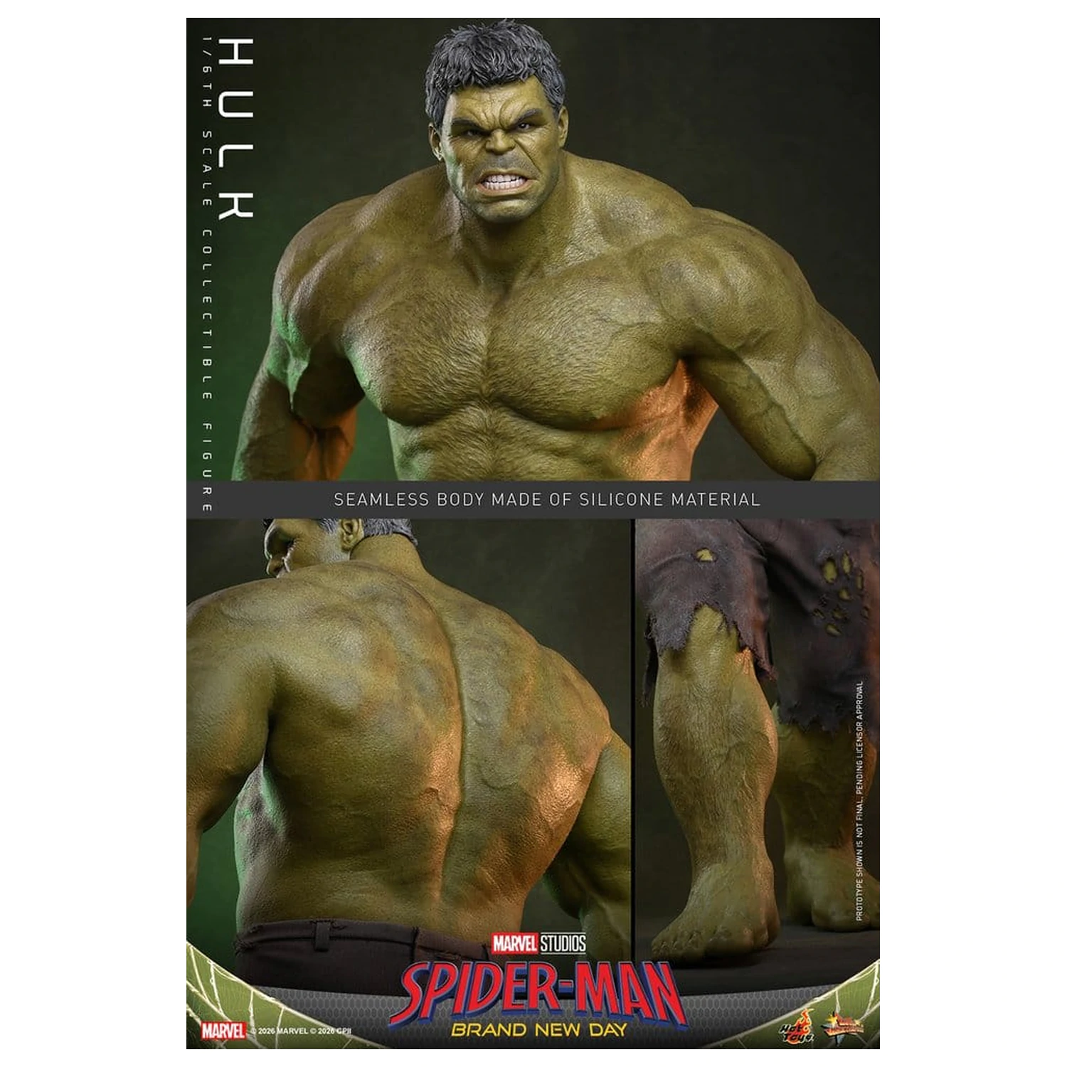 Marvel akciófigura 1/6 Hulk 51 cm termékfotó