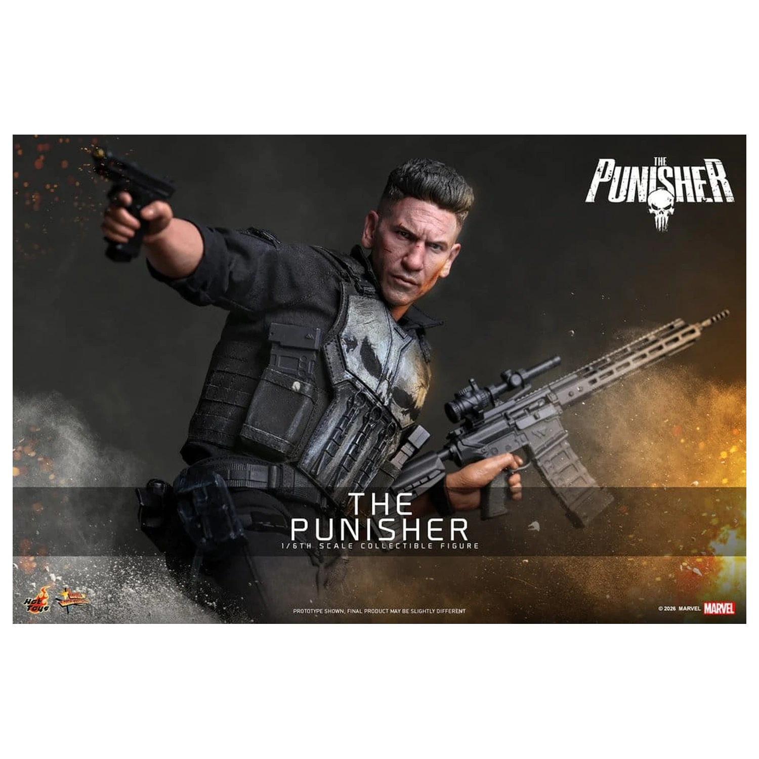 Marvel akciófigura 1/6 The Punisher 31 cm termékfotó