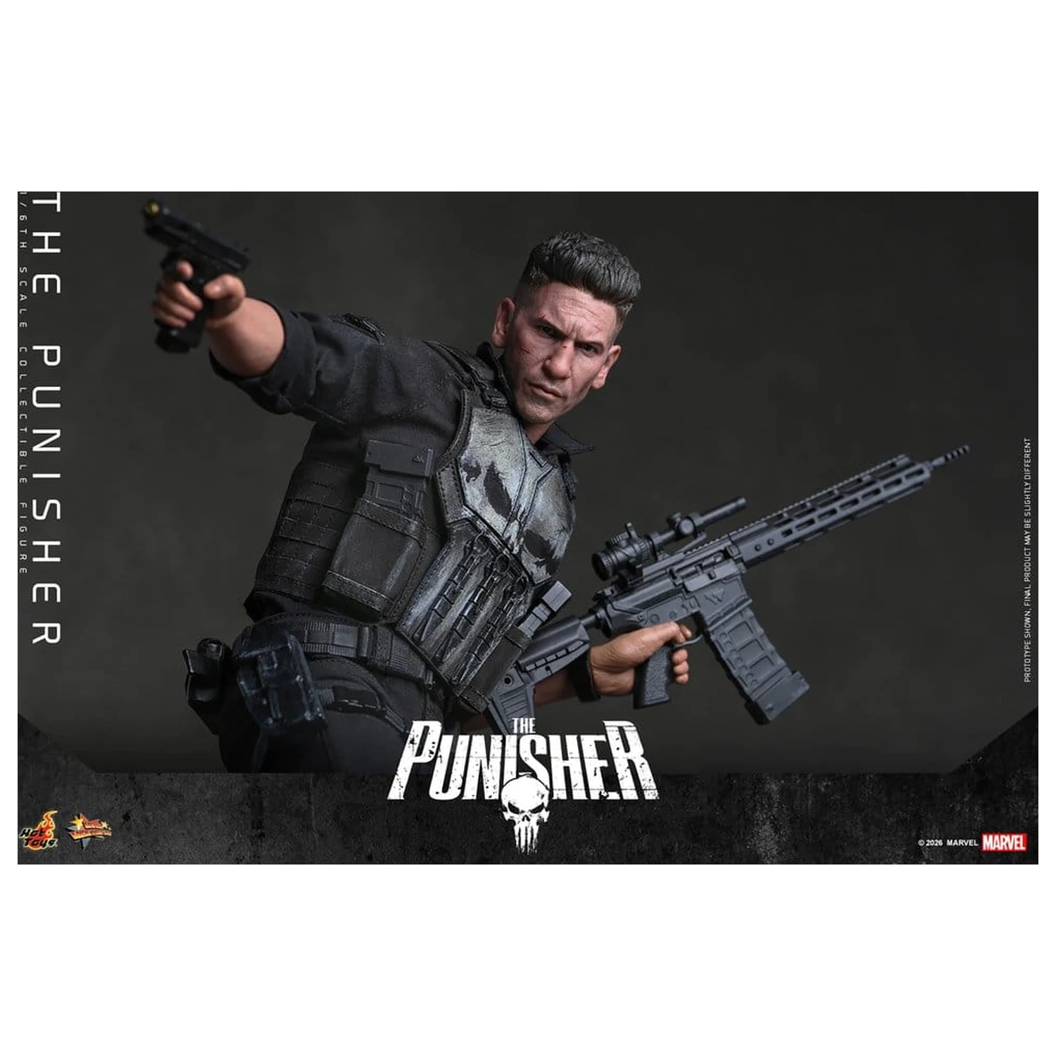 Marvel akciófigura 1/6 The Punisher 31 cm termékfotó