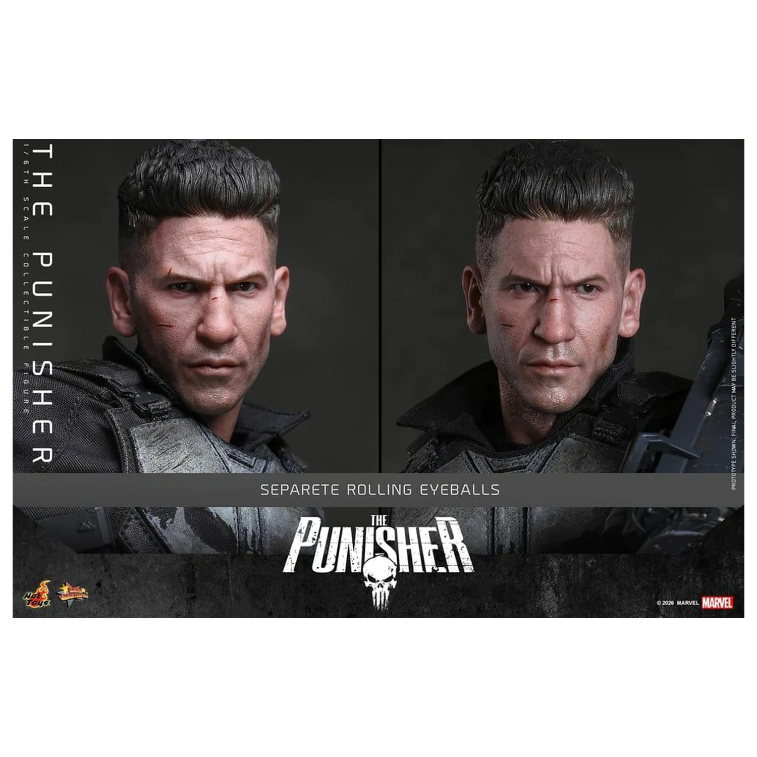 Marvel akciófigura 1/6 The Punisher 31 cm termékfotó