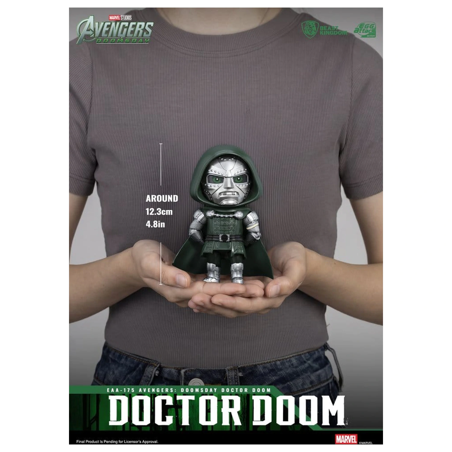 Marvel akciófigura Avengers: Doomsday Doctor Doom 12 cm termékfotó