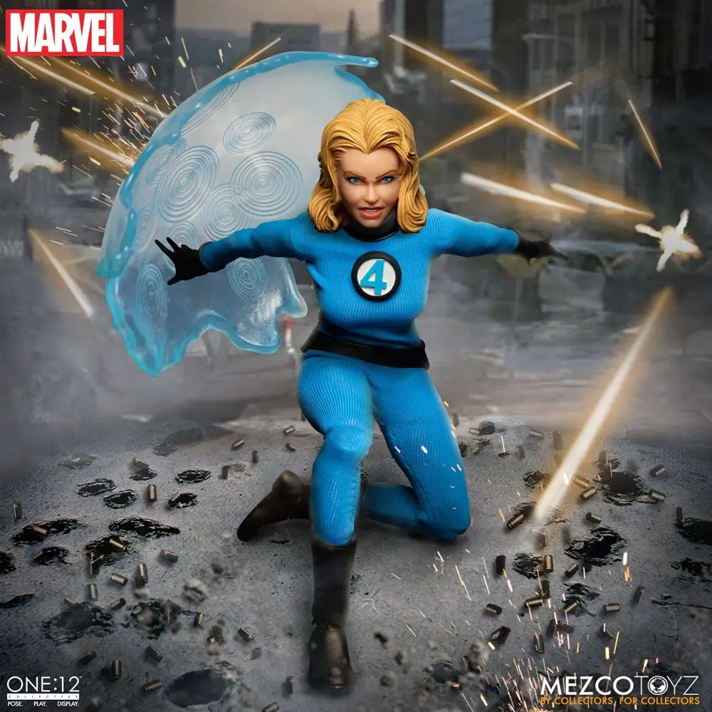 Marvel akciófiguras 1/12 Fantastic Four Deluxe figura csomag 16 cm termékfotó