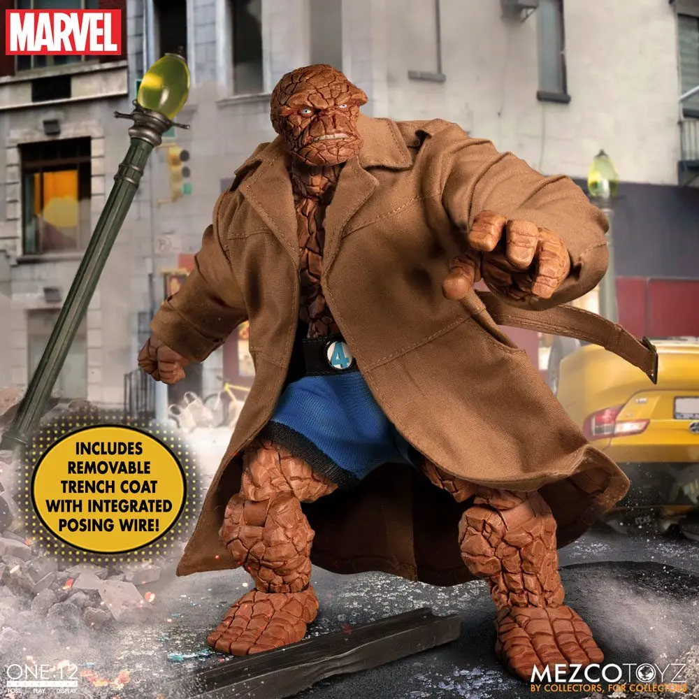 Marvel akciófiguras 1/12 Fantastic Four Deluxe figura csomag 16 cm termékfotó